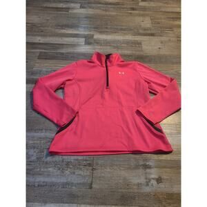 Under armour large women's pink breast cancer awareness pull over